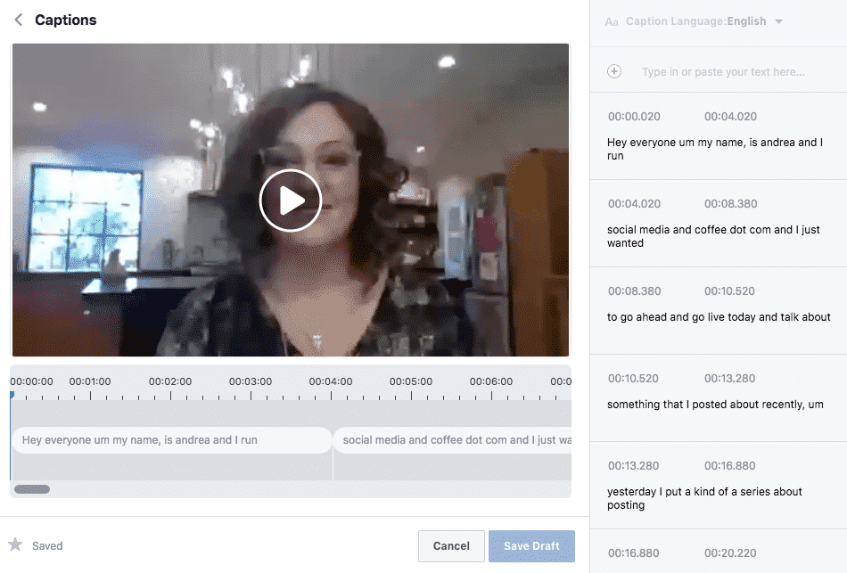 How to Add Captions to Your Facebook Video