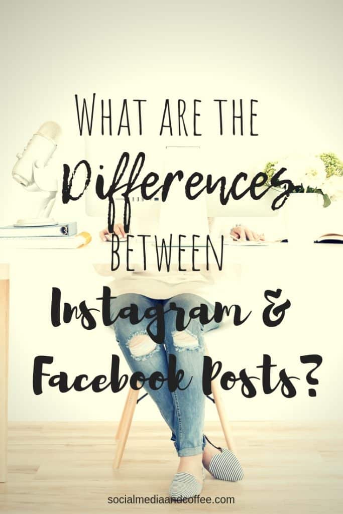 What are the Differences between Instagram and Facebook Posts? | social media tips | social media marketing | online business | facebook | instagram | #socialmedia #onlinebusiness #facebook #instagram