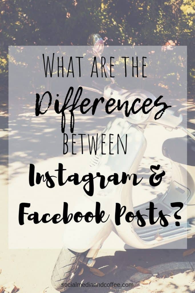 What are the Differences between Instagram and Facebook Posts? | social media marketing | online business | blog | blogging | #Instagram #Facebook #socialmedia #socialmediamarketing #blog #blogging