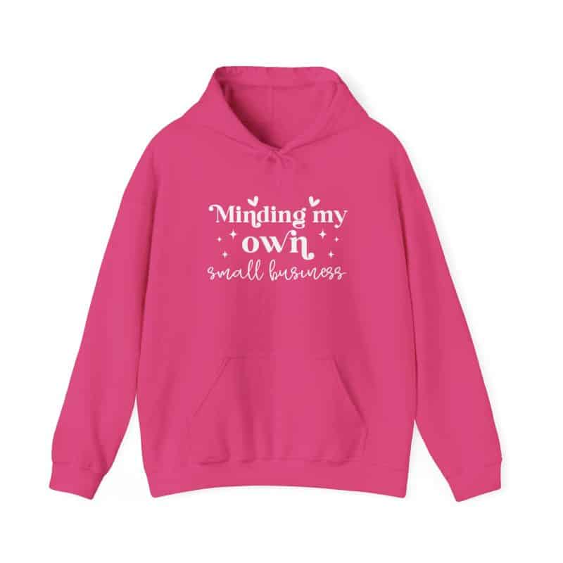 Minding My Own Small Business Hoodie - Image 49