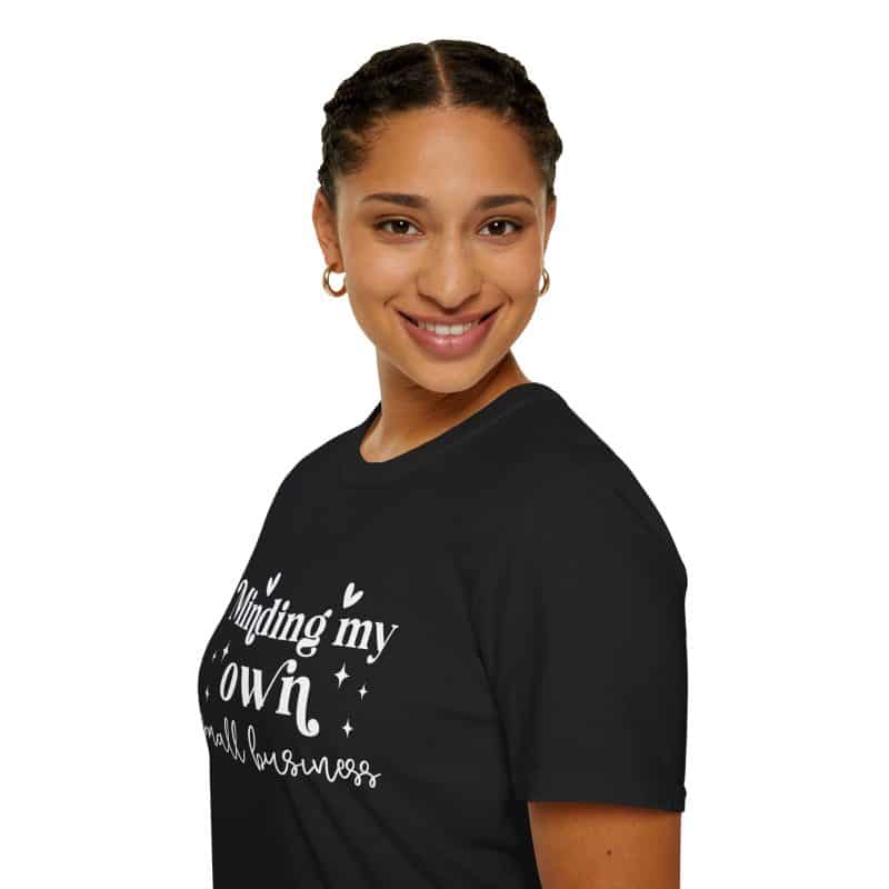 Minding My Own Small Business T-Shirt, Softstyle Tee for Entrepreneurs - Image 19