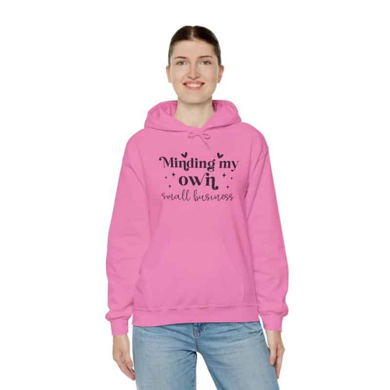 Minding My Own Small Business Hoodie - Image 46