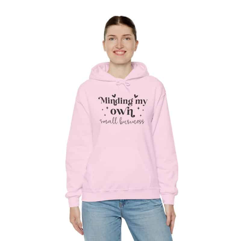 Minding My Own Small Business Hoodie - Image 38
