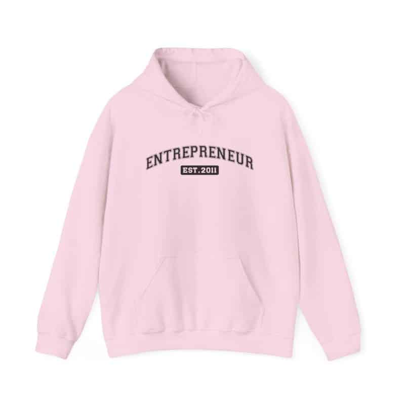 Entrepreneur Established Year Business Hoodie - Image 33