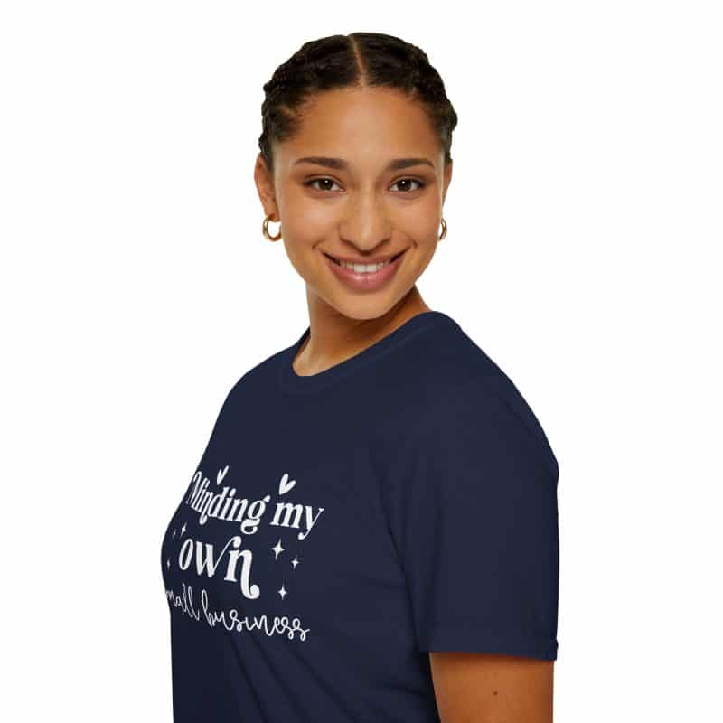 Minding My Own Small Business T-Shirt, Softstyle Tee for Entrepreneurs - Image 43