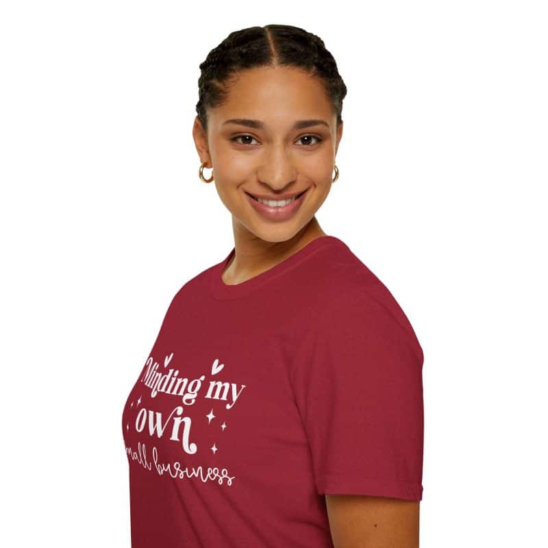 Minding My Own Small Business T-Shirt, Softstyle Tee for Entrepreneurs - Image 67