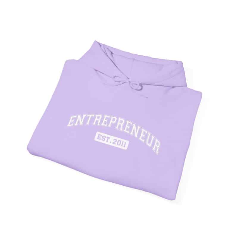 Entrepreneur Established Year Business Hoodie - Image 6