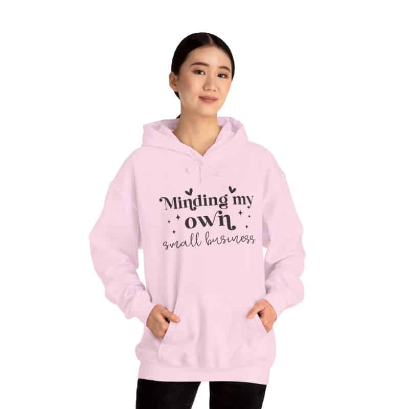 Minding My Own Small Business Hoodie - Image 37