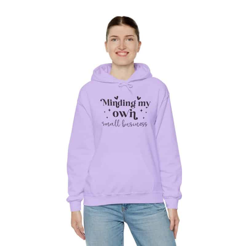 Minding My Own Small Business Hoodie - Image 7
