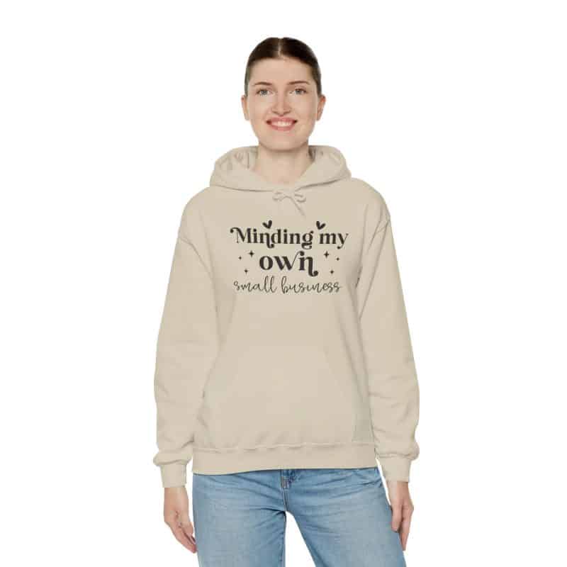 Minding My Own Small Business Hoodie - Image 22