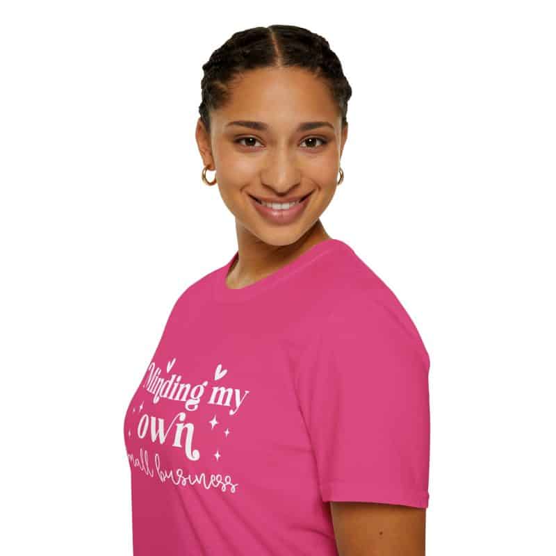 Minding My Own Small Business T-Shirt, Softstyle Tee for Entrepreneurs - Image 61