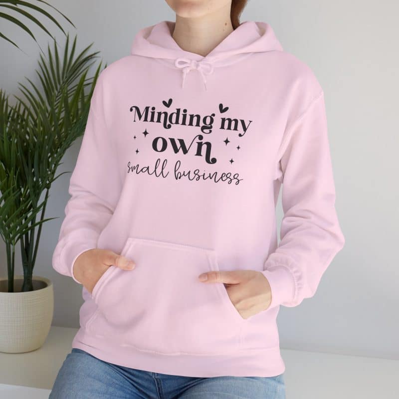 Minding My Own Small Business Hoodie - Image 39