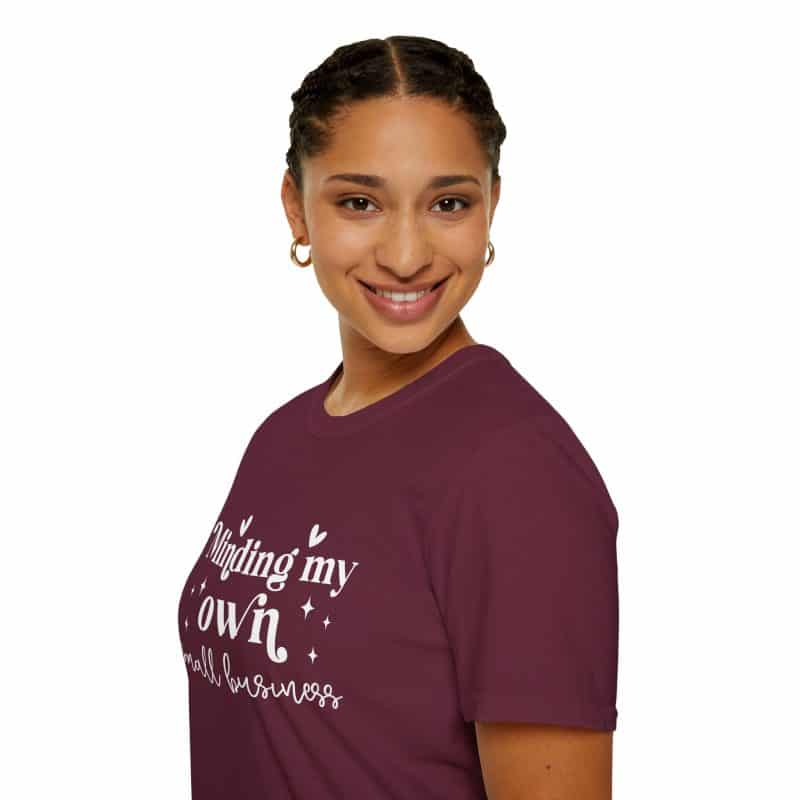 Minding My Own Small Business T-Shirt, Softstyle Tee for Entrepreneurs - Image 31