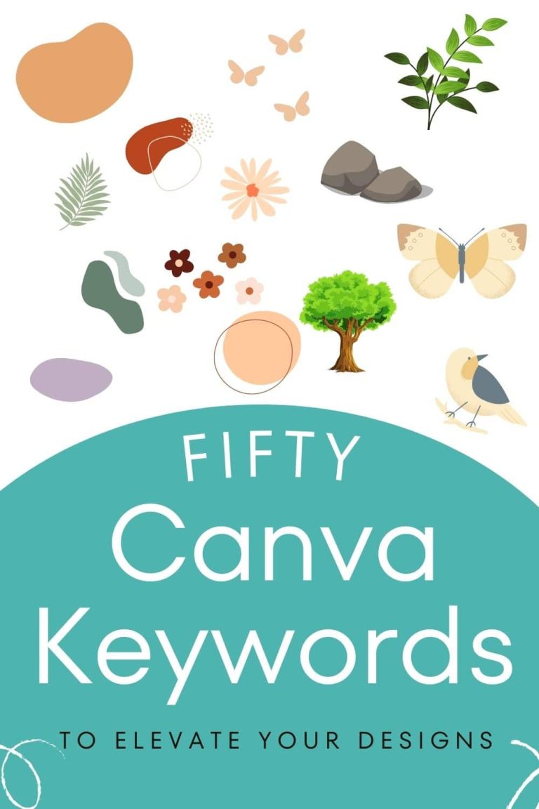 Boost Your Design Game: Best Canva Elements Keywords